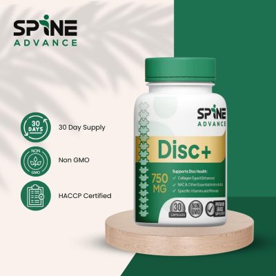 Disc+ | Spinal Disc Health Supplement | Glucosamine Chondroitin Collagen Plus Vitamins - Image 4