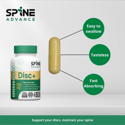 Disc+ | Spinal Disc Health Supplement | Glucosamine Chondroitin Collagen Plus Vitamins - Image 5