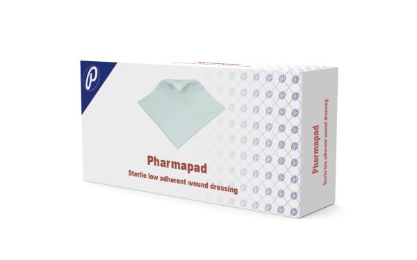 Pharmapad Sterile low adherent wound dressing x 10Pcs