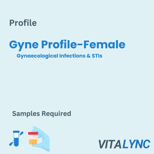 Sexual Health Gyne Profile – Female- Home Testing Kit Online