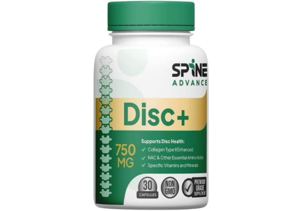 Disc+ | Spinal Disc Health Supplement | Glucosamine Chondroitin Collagen Plus Vitamins